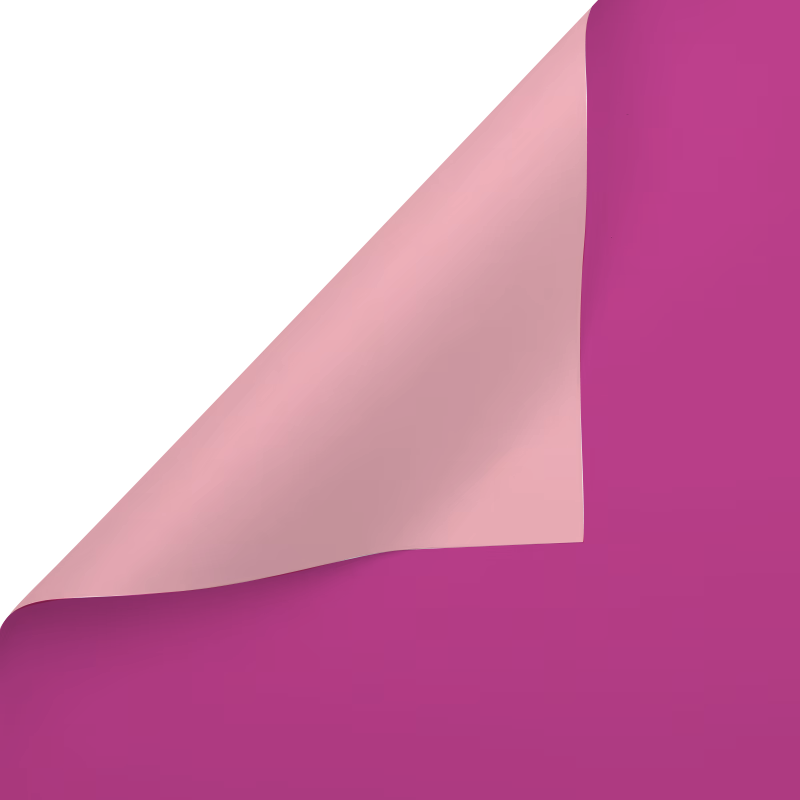 Papel coreano doble vista color fiucsia – paquete de 20 pliegos para ramos o flores