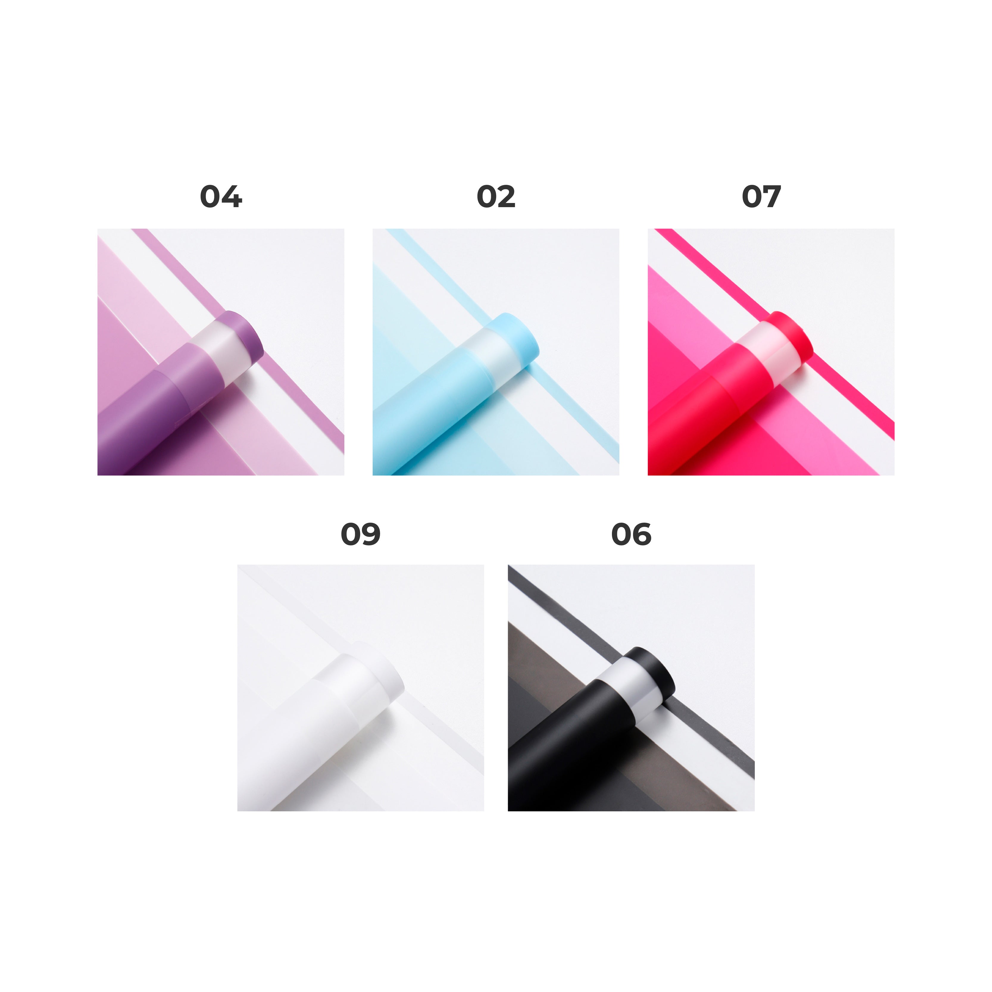 Papeles coreanos de colores