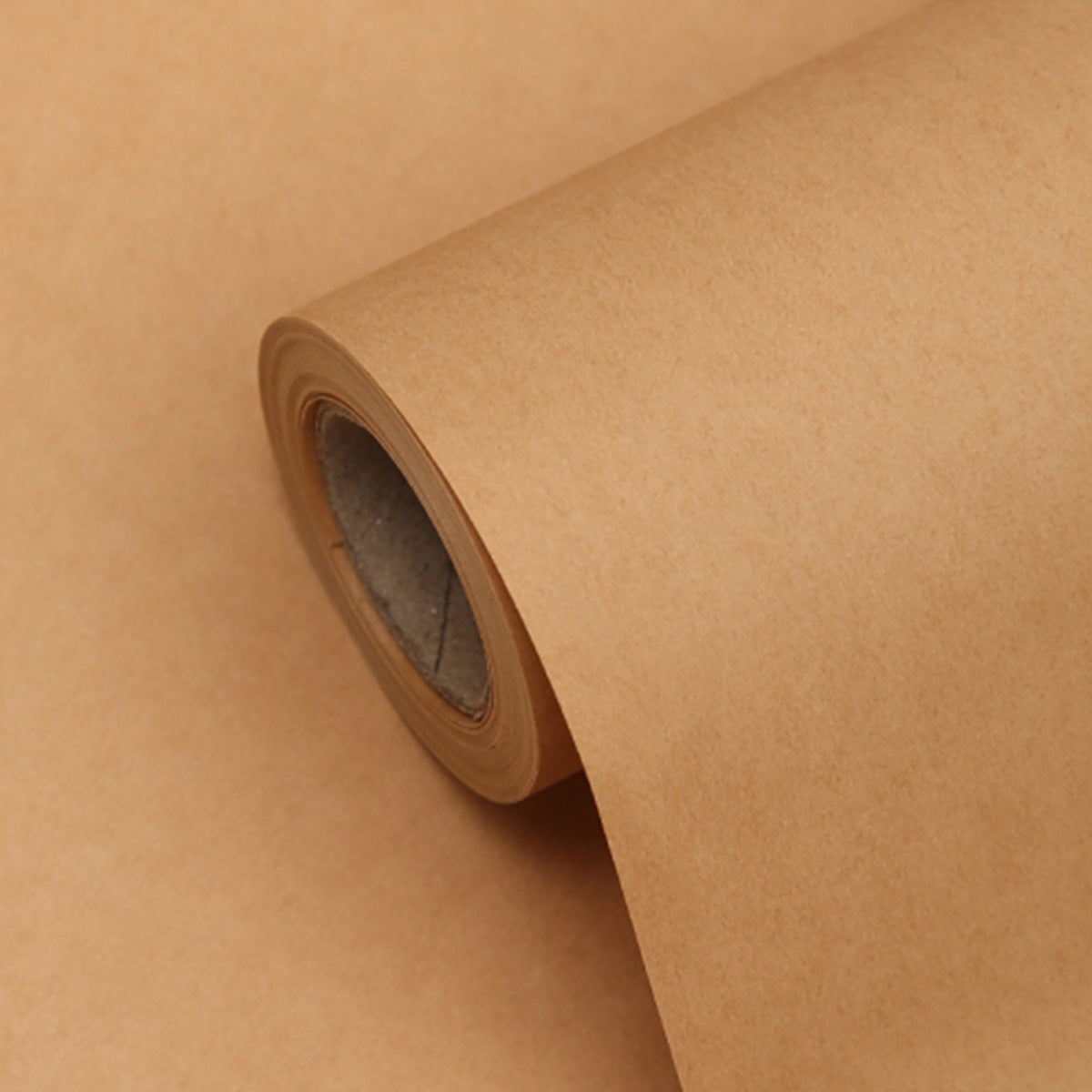 Rollo de papel Kraft natural 58 cm x 7 m para envolturas flores ramos  y regalos
