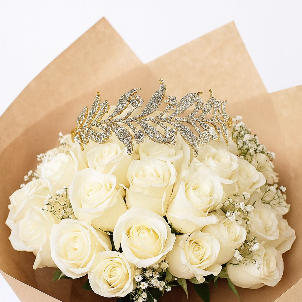 tiara de piedras preciosas tiara plateada