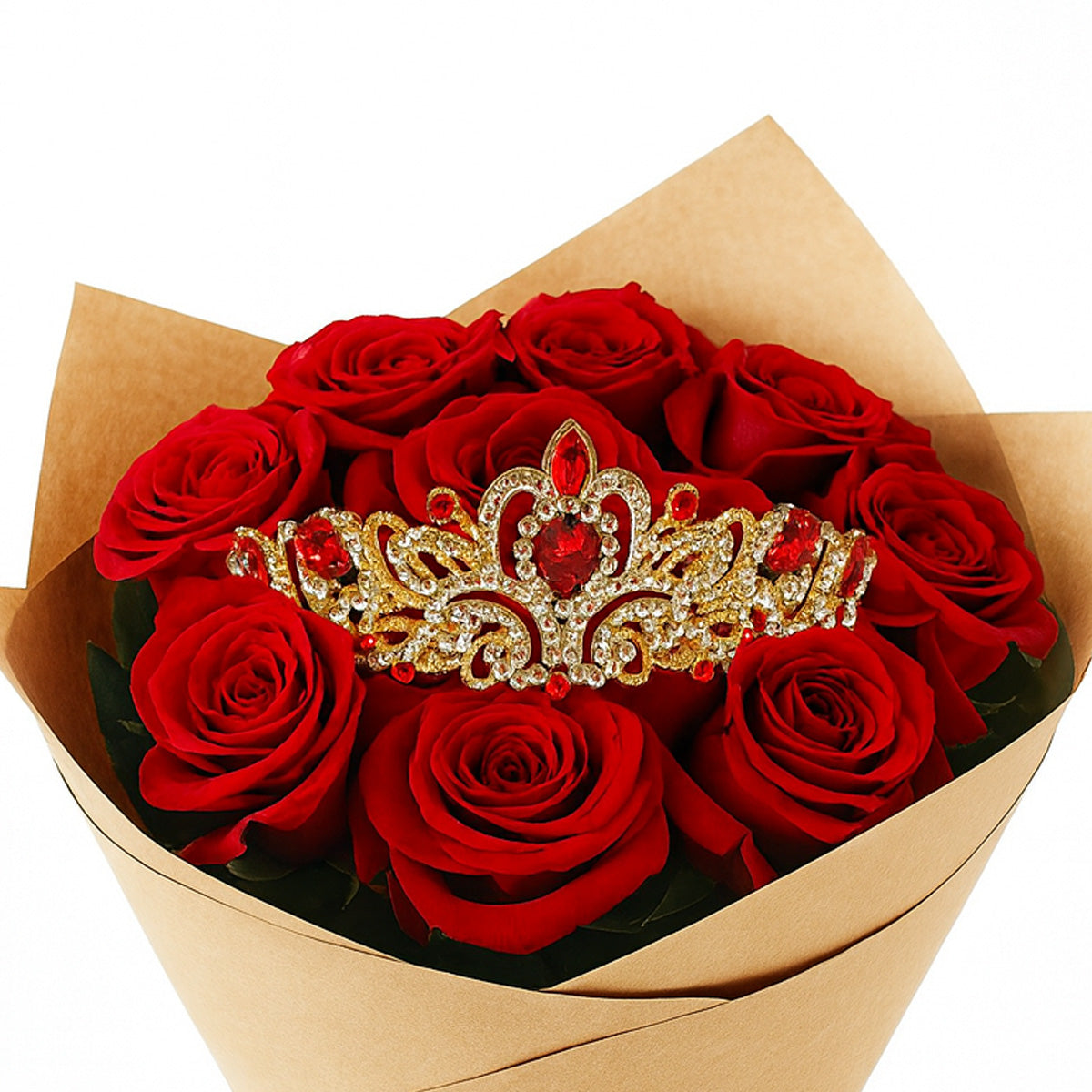 tiara de piedras preciosas tiara plateada