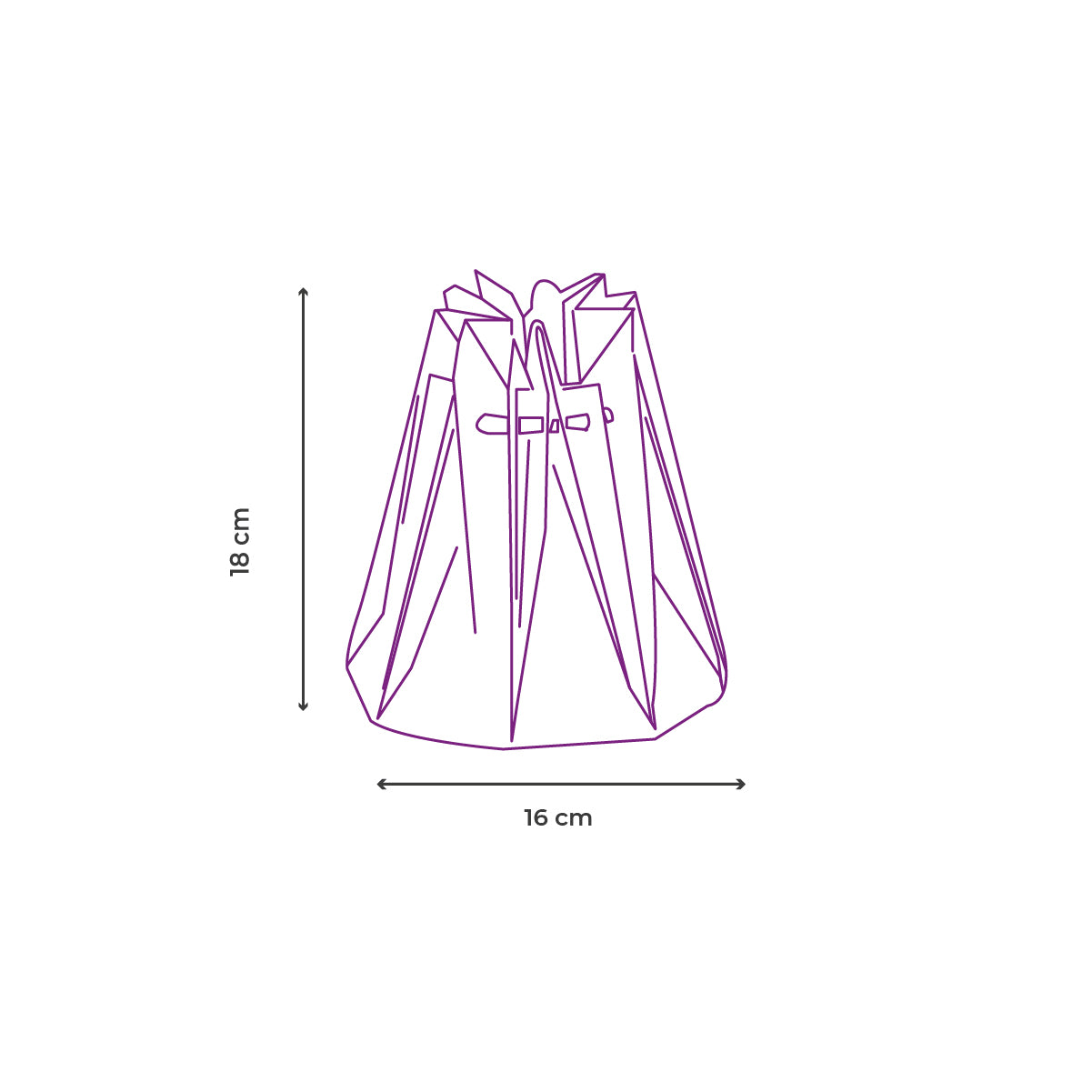 Base para flores kraft impermeable Paq. 2 pzs.