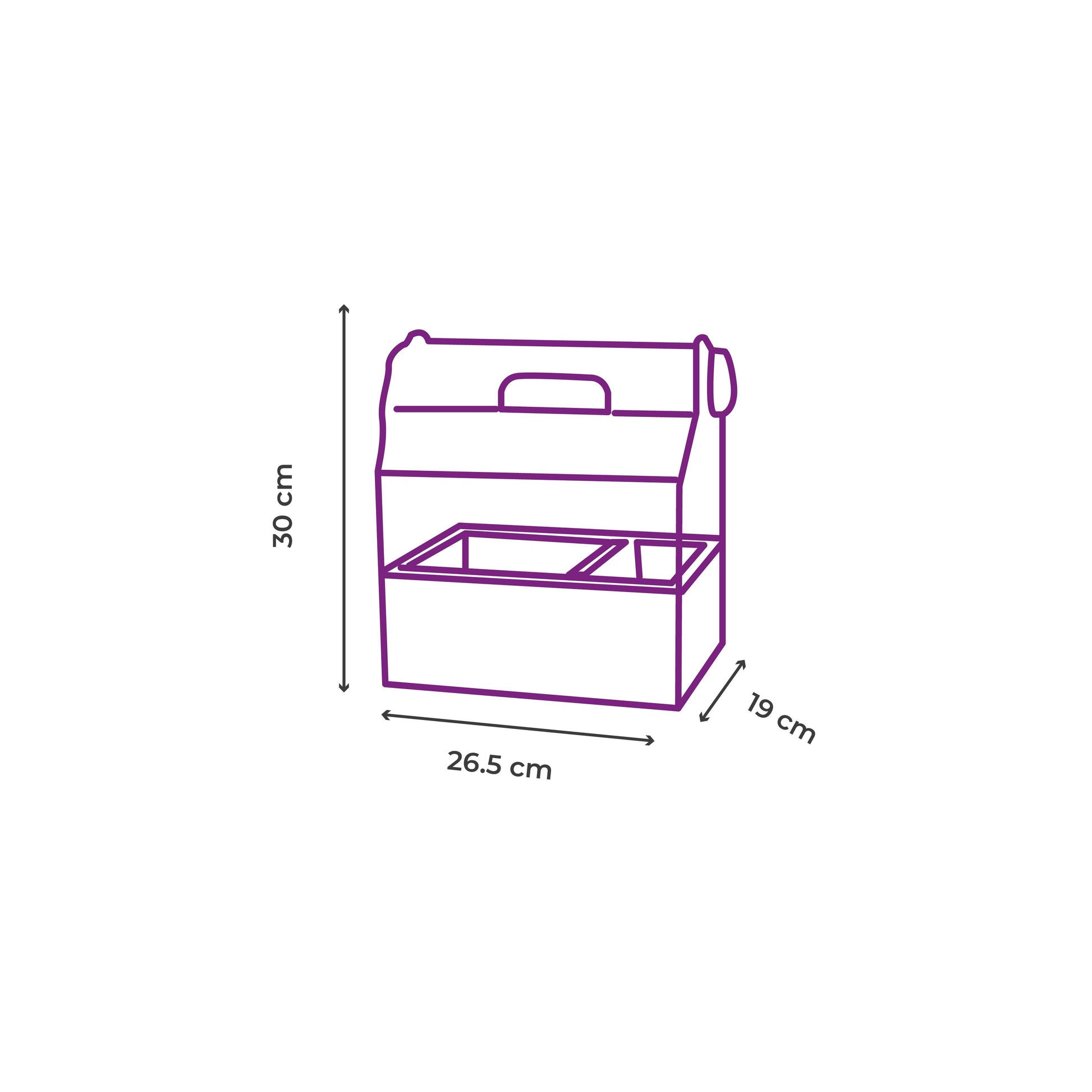 Medidas de Caja transparente para flores y pastel, paquete de 5 piezas en colores rosa, beige, guindo, negro, blanco y naranja