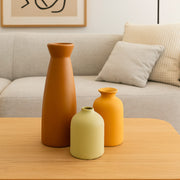 Set de 3 Jarrones Decorativos de Cerámica